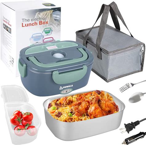 electric mini lunch box 1.45l|80W Electric Lunch Box 1.5L Container Food Warmer Heater, .